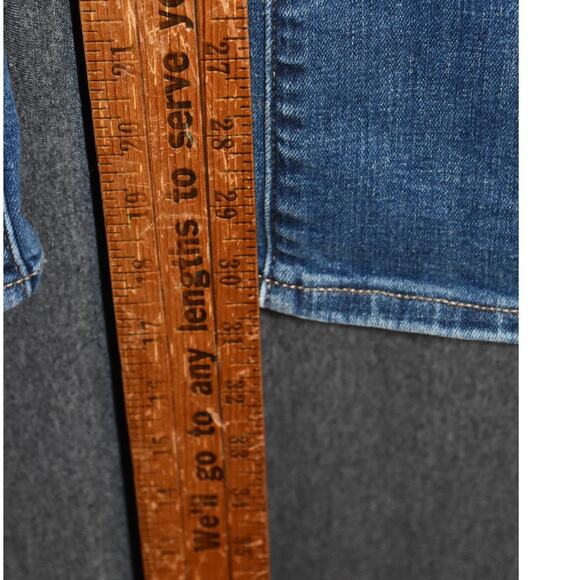 Lucky Brand Sweet Mid Rise Boot Women's 8/29R Western Denim Jeans Distressed - Picture 10 of 10